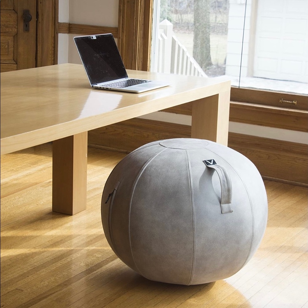 Desk/ Office Yoga Ball - Beech Wood (color)